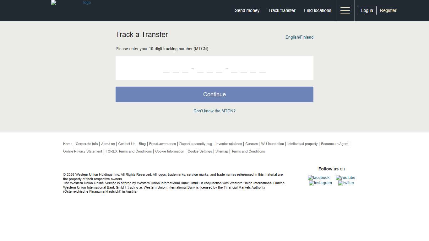 Money Transfer Global Money Transfer Western Union