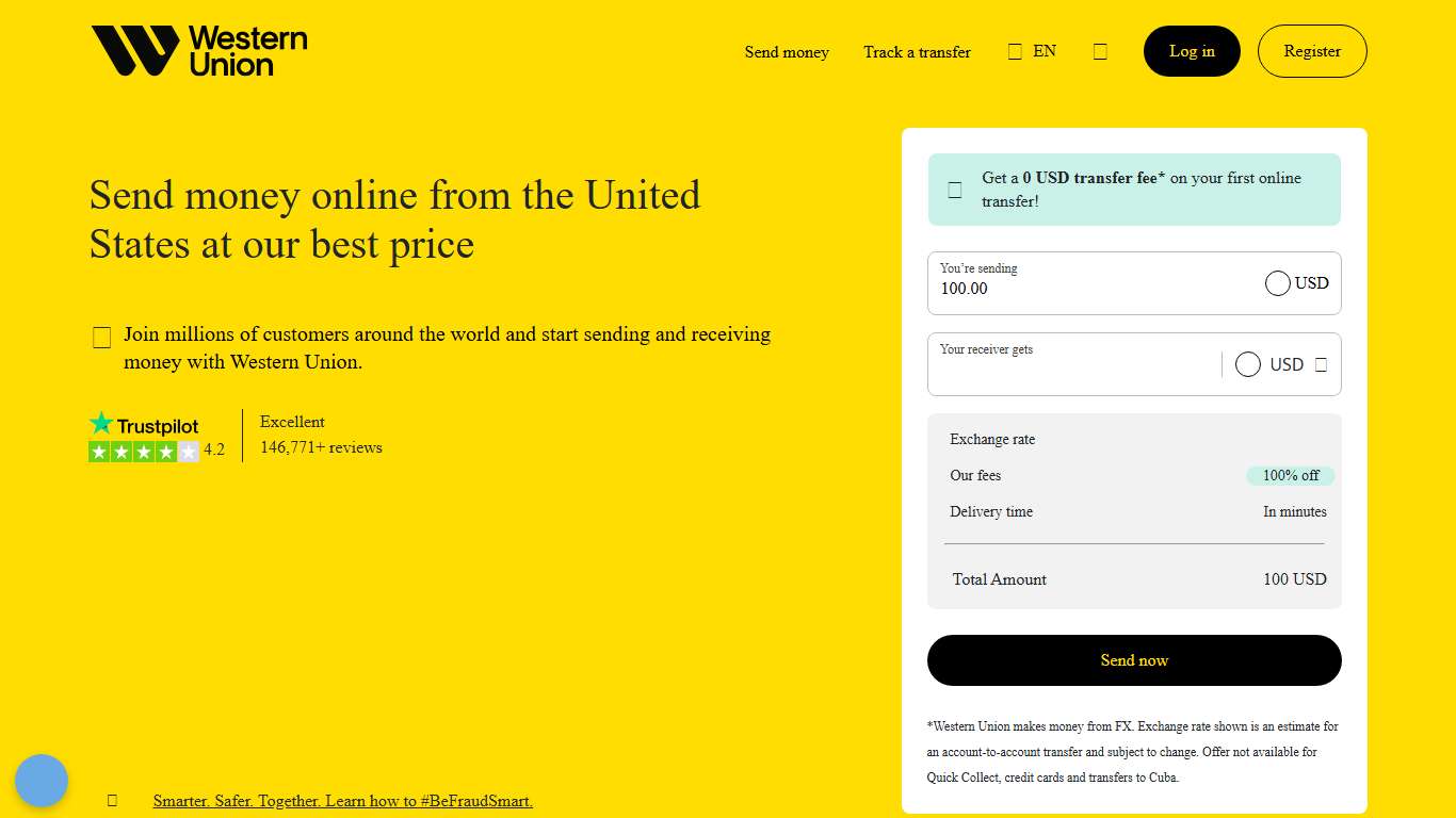 Send & Receive Money in the United States